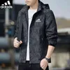 Men's Jacket New Stormsuit Mens Autumn Outdoor Sports Leisure Windproof Waterproof Mountaineering Suit Hooded Windbreaker Jacket