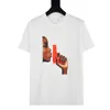 22SS New Week 1 Water Pistol Tee Gunner Print Limited Classic Box Summer Simple Short Sleeve Fashion Casual Breathable Men Wom7798798