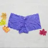 6 pièces/lots sous-vêtements femmes Sexy dentelle femmes slips sans couture évider Transparent culotte Shorts doux goutte S-XL 220513