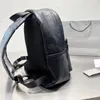 Diseñador Mujer bolso de doble hombro Hombres de cuero genuino mochila Gran capacidad Tamaño de bolsa clásica 40 cm