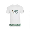 Aston Martin Cognizant F1 2021 Officiell Team T-shirts Nya sommar Fimartin Team Mäns sportracing kostym kortärmad fuktabsorption