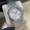 Shiny Mens 시계 자동 기계 디자이너 시계 41mm 사파이어 빛나는 비즈니스 손목 시계 Montre de Luxe