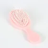 Mini brosse démêlante couleur bonbon, dessin animé, mignon fille, lune, coussin d'air, peigne, Massage de la tête, poignée de coiffure, peigne à cheveux