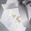 Creative Mini Grey Marble Gift Bag Box для вечеринки для детского душа бумага для бумаги шоколадной коробки с пакетом пакетинг Candy 220811