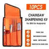 Special Household Hand Tools 10 Pcs Chainsaw Sharpening File STIHL Filing Kit Chain Sharpen Saw Files Tool New