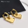 2022 Designer B Stud Metal Earrings Female Plain Ring Earrings Hoop Earings Paris Highend Luxury5776388