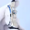 Zegarek męski mechaniczne zegarki ze zegarkami na rękę na rękę gumowe pasek szafir szafirowy Klucz pod wodoodporny kalendarz Funkcja 41 mm