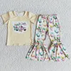Baby Girls Designer Clothes Easter Toddler Sets Bunny Cute Kids Clothing Boutique Outfits Wholesale 220620