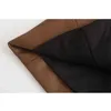 Women Fashion Pu Leather Leather Blazers Jacket Stuck Vintage Long Sleeve Bags Enter Wead Tops L220725
