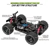 EMT O3 4WD Remote Control Monster Race Offroad Truck RC Car Toy HighSpeed36 KMH Differential Mechanism Cool Drift LED Lights 3312847