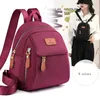 Oxford di alta qualità Mini piccola dimensione Moda Borsa da donna Ragazze Borse da scuola per bambini Zaini Stile Zaino da donna Borsa da viaggio Nero Rosa Borgogna 9 colori 0623