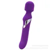 Vibrador de succión Nxy Yuejiaren Yuedong Av Stick Masturbación de dos cabezas para mujeres Masaje de punto G Productos sexuales Mujeres 220526