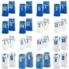 NCAA Basketball College UCLA Bruins Jersey 3 Johnny Jezang 24 Jaime Jaquez JR 1 Jules Bernard 10 Tyger Campbell 2 Cody Riley 5 Chris Smith University Team Blue White