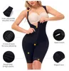 Bodysuits Shapers 높은 압축 허리 트레이너 엉덩이 리프터 바디 셰이퍼 컨트롤 팬티 콜롬비아 모양의 허벅지 슬리머 점프 수트 L220802