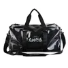 Transparent Travel sports bags Tote Overnight Duffle Luggage Women Weekend waterproof duffle 220709