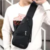 Taille Taschen Mode Schulter USB Lade Anti Diebstahl Brusttasche Casual Unisex Umhängetasche Schule Kurztrip Messengers