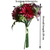 Fiori decorativi Ghirlande Bouquet Misto di fiori di seta finti Gerbera Sun Bride Holding DIY Rose Wedding DecorationDecorative