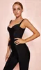 Women's Jumpsuits & Rompers HOUSE OF CB Winter Temperament Ladies Fashion Bandage Black Sling Celebrity Club Jumpsuit