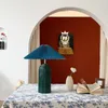 Tafellampen Noordelijke keramische led -lamp woonkamer el designer slaapkamer bedkamer bed huisdecoratie antiek lampable