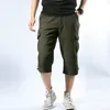 Грузовые шорты мужчины камуфляж летние хлопковые повседневные короткие брюки.