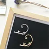 Clip de chat mignon sur boucles d'oreilles boucles d'oreilles d'oreille pour femmes orecchini oreille enveloppe oreillettes boucle d'Oreille clip gc1145