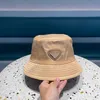 Casquette Designer Cap Fashion Bucket Hat Luxe Dames Hoed Solid kleur Geometrische brief Hoed Zomer Travel Foto Shooting Sun Shade Buiten Hoed Zeer goed leuk