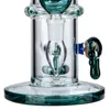 New Hookahs Thick Glass Bong Heady Showerhead Perc Straight Tubes Glass Dab Rig Water Bongs Pipes 14mm Female Joint Smoking Oil Rigs