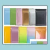 PACKING TAGS Office School Business Industrial Opmerking Kleur bij bestellen Wit Zwart Mat Pack Bag Hersluitbare Zip Mylar Food Storage Alumin