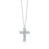 Colliers de pendentif en diamant Designers de bijoux unisex pour femmes hommes religieux Fait d'or plaqué sterling Pendants Coll31713960875