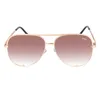 Occhiali da sole HIGH KEY Pilot Donna Moda Quay Brand Design Occhiali da sole da viaggio per gradiente Lasies Eyewear Donna Mujer237a