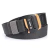 Men's Elastic Belt For Jeans Pants Metal Buckle Casual Nylon Wear-resistant Woven Stretch Outdoor Sports Accessories 220318