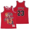 Movie Basketball Jerseys Skull Offset Retro Edition #8 #15 Carter #23 James #24 Jersey Geel Blauw Zwart Heren