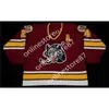 40men Chicago Wolves Young 23 Bill Sweatt 20 Darren Haydar 24 Derek Mackenzie Hokey Jersey Dikişli Özelleştirilmiş Herhangi Bir Adı Numbe Custo