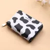 Fashion Cow Pu Leather Cartoon Anime Multi-Card Slot Short Women Coin Purses Women Plånbok för utomhuskvinnlig tjej