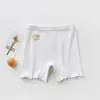 Mutandine Intimo estivo per bambini Baby Girl Safety Ruffle Pantaloni corti Ragazze Boxer Slip Cotone Pantaloni casual Pantaloni Mutandine Mutandine Mutandine