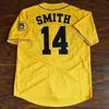 GLAC202 kommer att smith the Fresh Prince of Bel-Air Academy #14 Baseball Jersey 100% sömd blank baseballtröja