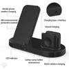 15W Wireless Charger Stand 3 In 1 For iPhone 12 11 XR Watch EarPhone Fast Charge Wireless Charging Stand