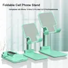 Universal mobile phone bracket desktop bedside lazy lifting folding portable flat multifunctional support frame8765008