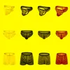 Underpants CLEVER-MENMODE 4pcs Men's Sexy Underwear See Through Transparent Striped Thong Brief Boxer Shorts Set Breathable Mesh Panties