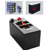 24v150ahlifepo4's built-in BMS can be used to add bluetooth displays, photovoltaics, golf carts, solar and camper vans