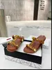 nuovo 2022 Pantofole firmate New Luxury Slide Donna Summer Leather Rubber BOM DIA FLAT MULE 1A3R5M Sandali Beach Slides Fashion Wear Pantofole33