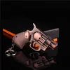 Creatieve revolver lichter metalen revolver type pistool opblaasbare winddichte lichtere meubels ornamenten gepersonaliseerd 357 pistool lichter