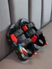 Boys Color Block Hook-and-loop Fastener Sport Sandals SHE