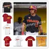 Xflsp 20222College Custom USC Trojans Baseball Jersey 26 Cole Gabrielson 27 Emilio Rosas 28 Tyler Stromsborg 29 Isaac Esqueda 30 Garrett Clarke 31