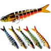 K1636 9cm 7G VISSING LURES HACHT VOOR BASSFROUL Multi -gewricht Swimbaits Langzaam zinken bionisch zwemmen Lure Bass zoetwater zoutwater bass levense vishaken kit