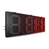 Factory direct wholesale display 12 inch single red RF wireless control 888.8 format gas station price display board