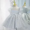 2022 Lace Appliques Satin First Holy Communion Dresses Kids Evening Ball Gown Bow Back Girls Pageant Dress Jewel Flower Girl Dresses