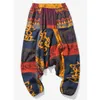 Pantaloni da uomo Pantaloni da uomo 2022 da uomo o da donna Hippie Pantaloni larghi Hip Hop Stampato Lungo Unisex Adulti Cotone elastico in vita