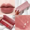 Brillant à lèvres 1 Pcs Mini Velvet Glaze Étanche Antiadhésif Longue Durée Hydratant Rouge À Lèvres Corée Maquillage Cosmétique 10 ColorsLip Wish22