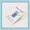 Ожерелья с подвесками Подвески Ювелирные изделия Женские дизайнерские ожерелья Sier Позолоченная цепочка Классический сглаз Хамса Ручные подвески с подарочной картой Падение